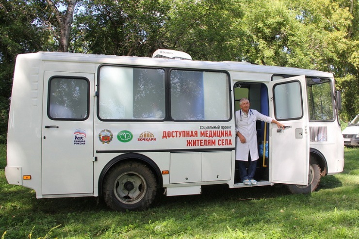 Doc22.ru  Первый мобильный ФАП в регионе оборудован в автобусе ПАЗ. Фото пресс-службы Минздрава Алтайского края