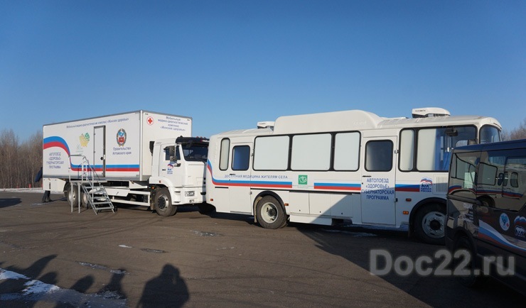 Doc22.ru Два мобильных комплекса «Женское здоровье» и «Лучевая диагностика» станут основой «Поезда здоровья-2» в Алтайском крае.