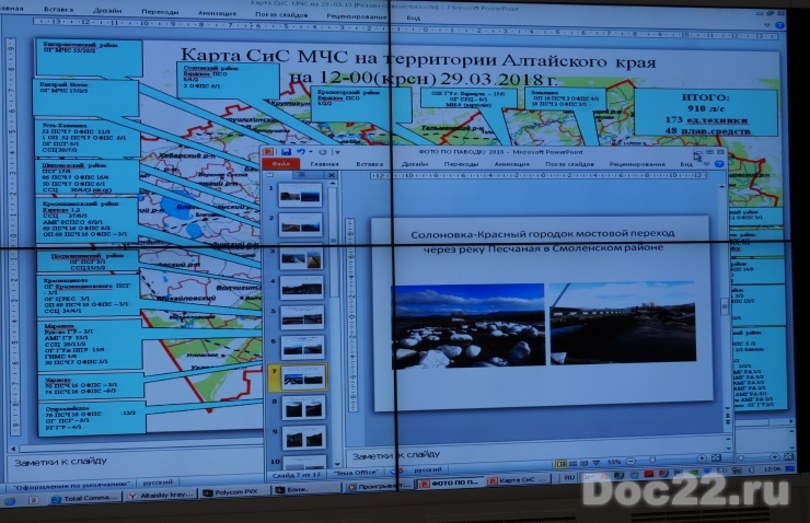 Doc22.ru На карте МЧС в онлайн-режиме появляется вся оперативная информация из подтапливаемых территорий.